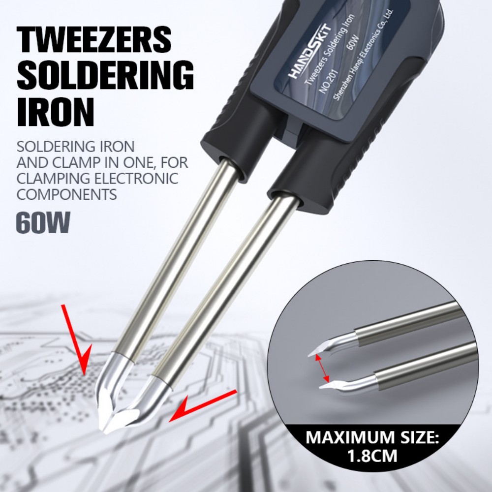 Smd Tweezer Set - Паяльная ручка T12 – двухканальная ручка