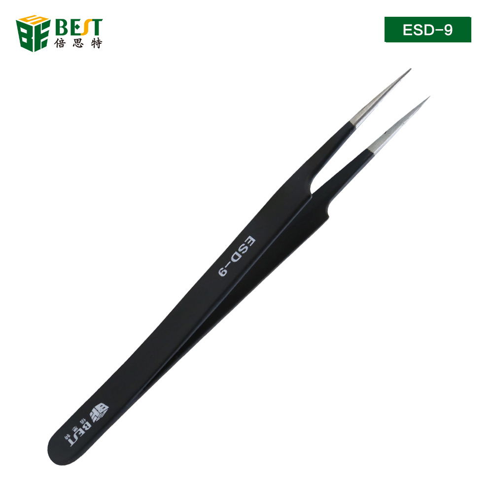 Smd Tweezer Set - BST-ESD-9 Антистатические пинцеты Анатомический хирургический антимагнитный