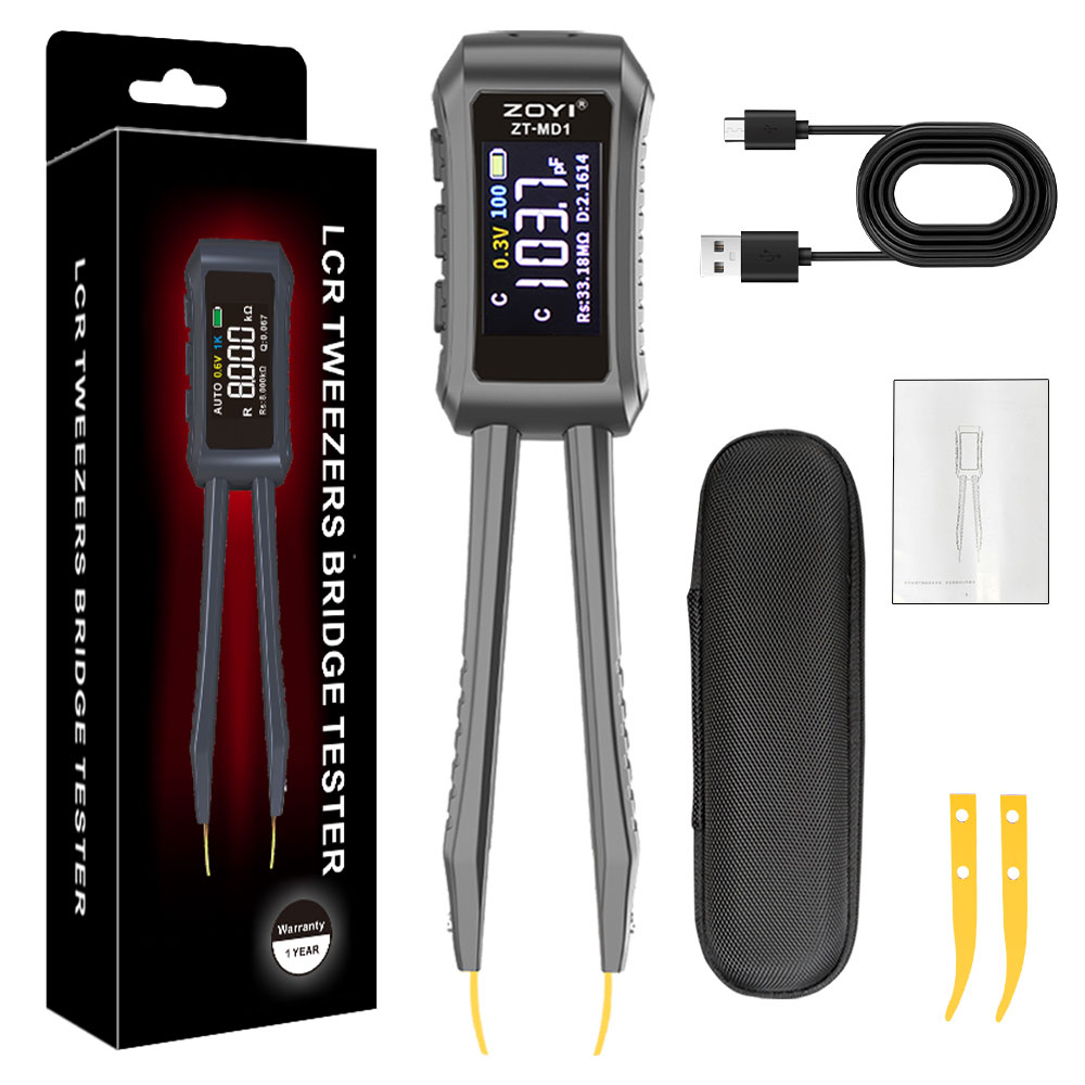 Smd Tweezer Set - ZOYI ZT-MD1 цифровой умный пинцет LCR