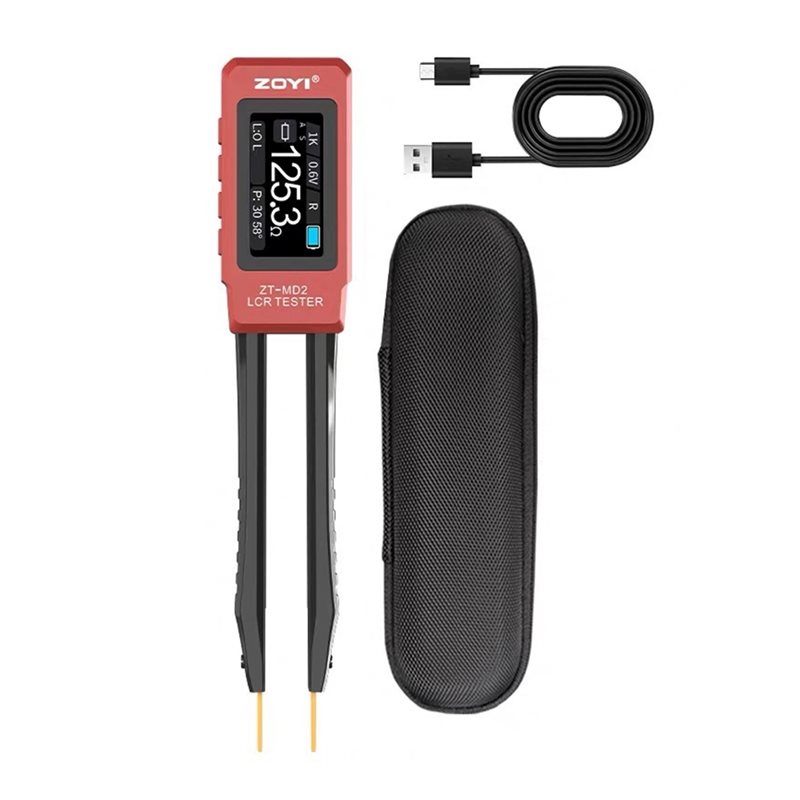Smd Tweezer Set - Интеллектуальный измеритель ZOYI ZTMD2: цифровой мостовой