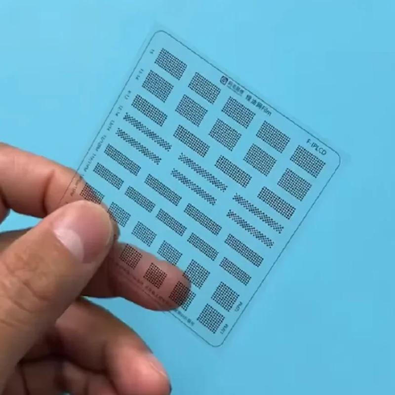 Electronics Repair Workshop - F-IPLCD Зеленый трафарет для реболлинга BGA