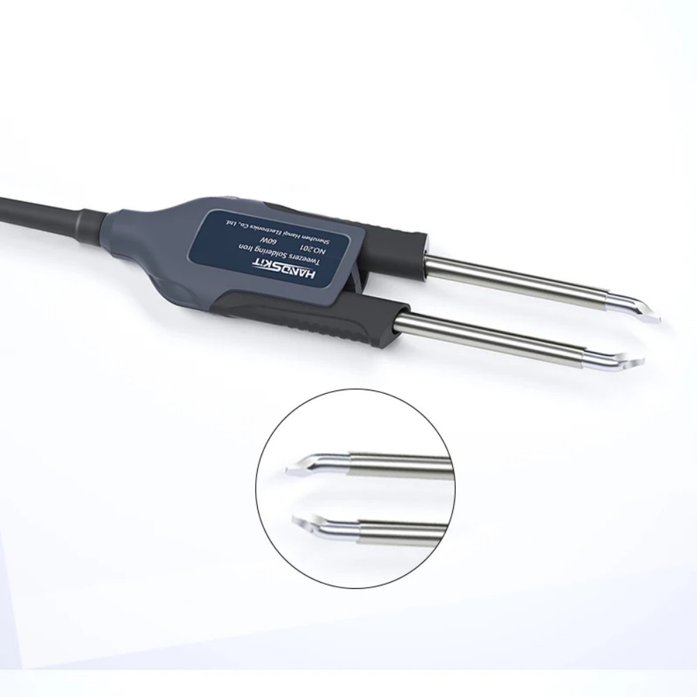 Паяльная ручка T12 – двухканал – обзор и цена Smd Tweezer Set