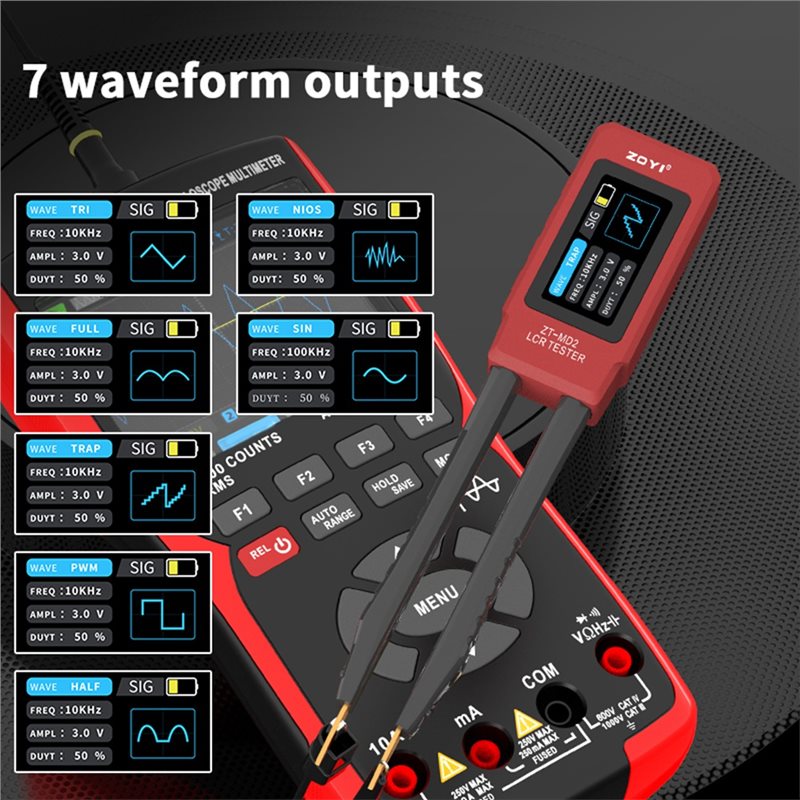 Интеллектуальный измеритель ZO – обзор и цена Smd Tweezer Set